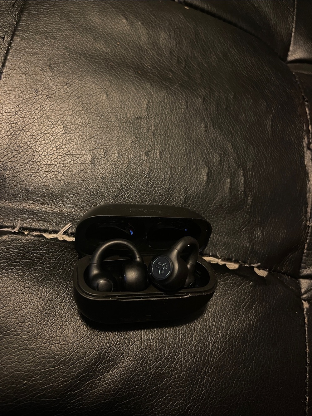 Jlab flex true Wireless Black Earbuds with Charging Case - Sport Fit